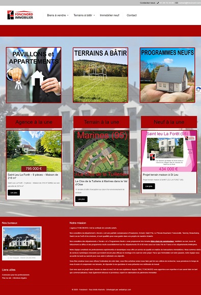 Foncinord.com Accueil