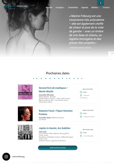 Marine Fribourg Accueil